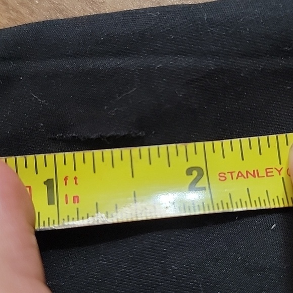 Men's Van Heusen MaxFlex 5 Pocket Pants, Black, Size 38x32, NWT-small defect - Picture 2 of 12